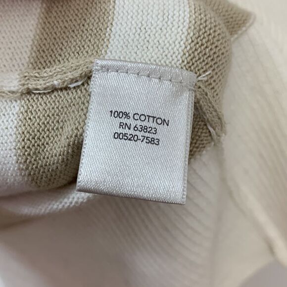 CJ Banks size 3XL button up striped cardigan NWOT - Picture 4 of 7